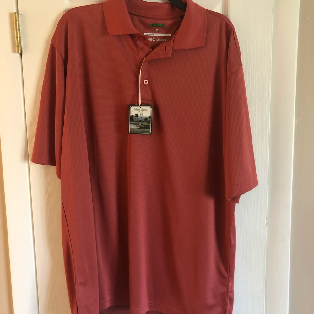 Skins Game BNWT Large Bamboo golf shirt